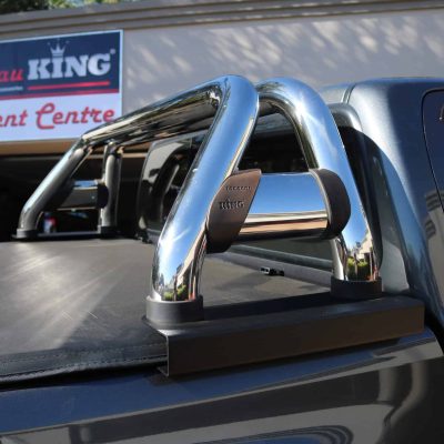 Stainless steel bakkie roll bar upgrade