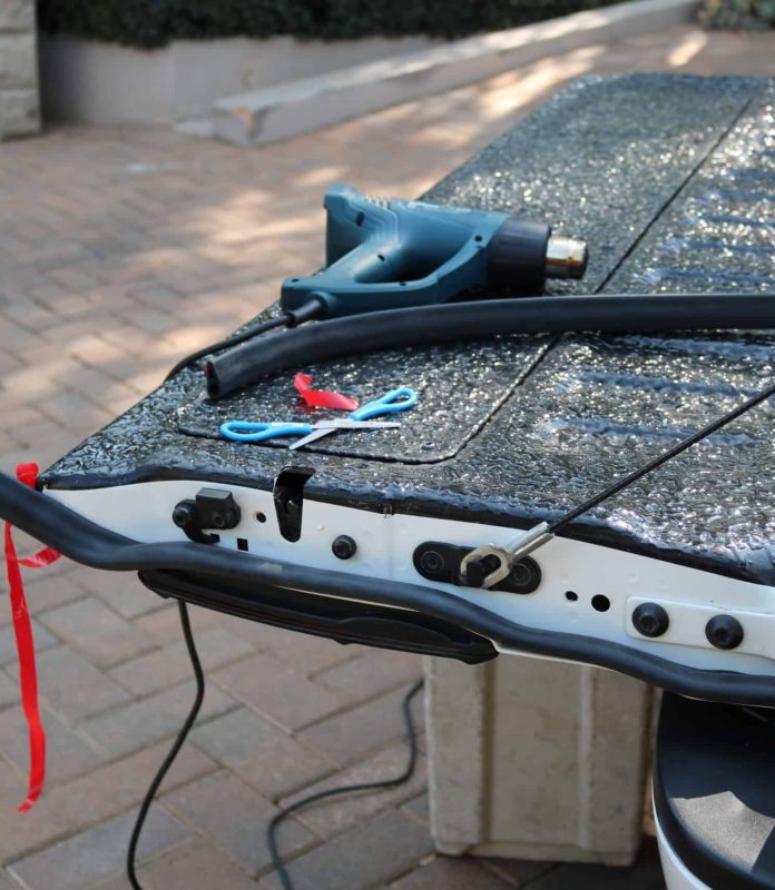 Tonneau King tailgate seal preventing dust entry