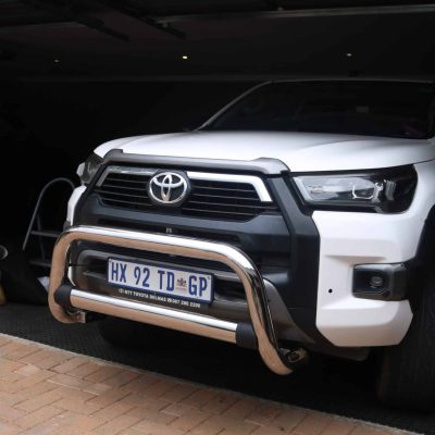 Tonneau King no drill nudge bars for bakkie